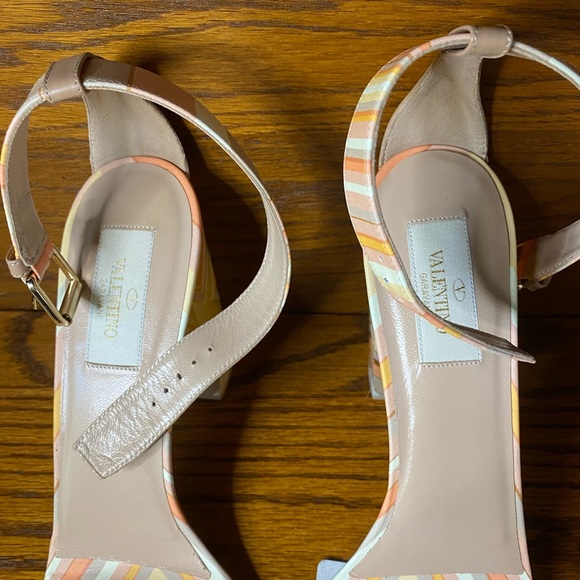 Valentino Native Couture 1975 Sandalsh - Picture 3 of 7